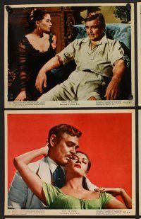 7t151 BAND OF ANGELS 12 color 8x10 stills '57 Clark Gable buys beautiful Yvonne De Carlo!