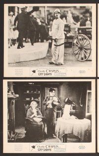 7t012 CITY LIGHTS 8 English FOH LCs R50s great images of boxer Charlie Chaplin!