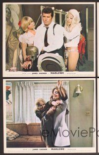 7t045 MARLOWE 7 English FOH LCs '69 sexy Gayle Hunnicutt & James Garner in action!