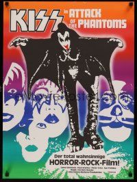 7w043 ATTACK OF THE PHANTOMS Swiss '78 KISS, Criss, Frehley, Simmons, Stanley!