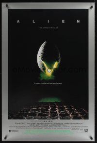 7x029 ALIEN style B DS 1sh R03 Ridley Scott outer space sci-fi monster classic!