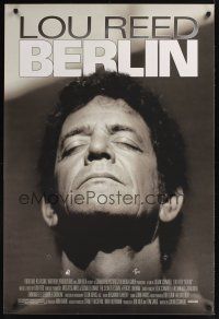 7x080 BERLIN 1sh '07 Julian Schnabel directed, Lou Reed live concert performance!