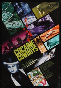 7x151 COCAINE COWBOYS 1sh '06 Billy Corbin, really cool images of MIami!