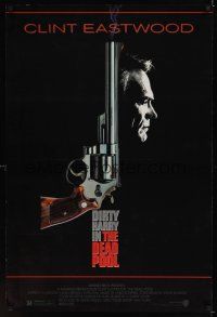 7x182 DEAD POOL 1sh '88 Clint Eastwood as tough cop Dirty Harry, cool smoking gun image!
