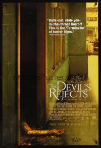 7x188 DEVIL'S REJECTS advance 1sh '05 Rob Zombie directed, they ust be stopped!