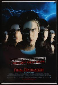 7x231 FINAL DESTINATION DS 1sh '00 Devon Sawa, Ali Larter, Kerr Smith, Sean William Scott!