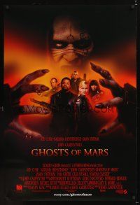 7x257 GHOSTS OF MARS int'l DS 1sh '01 John Carpenter, Ice Cube, Natasha Henstridge, Statham, Grier