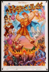 7x306 HERCULES DS 1sh '97 Walt Disney Ancient Greece fantasy cartoon!