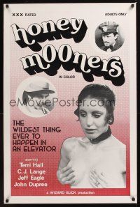 7x310 HONEY MOONERS 1sh '78 outrageous X-rated parody of the classic Jackie Gleason TV show!