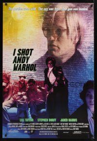 7x323 I SHOT ANDY WARHOL 1sh '96 Lili Taylor, Jared Harris as Warhol!