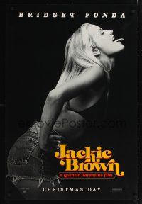 7x365 JACKIE BROWN teaser 1sh '97 Quentin Tarantino, sexy Bridget Fonda!