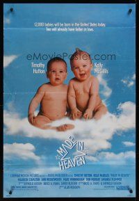 7x431 MADE IN HEAVEN 1sh '87 Alan Rudolph, cute babies in love!