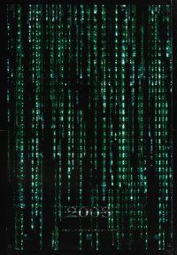 7x445 MATRIX RELOADED holofoil teaser 1sh '03 Keanu Reeves, Carrie-Anne Moss, Laurence Fishburne
