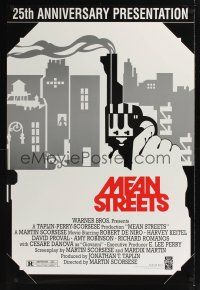 7x450 MEAN STREETS 1sh R98 Robert De Niro, Martin Scorsese, cool artwork of hand holding gun!