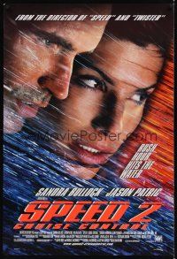7x600 SPEED 2 style B DS 1sh '97 Sandra Bullock, Jason Patric, rush hour hits the water!
