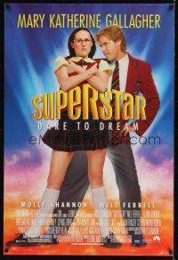 7x635 SUPERSTAR DS 1sh '99 SNL, Molly Shannon as Mary Katherine Gallagher, Will Ferrell!