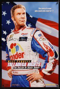 7x645 TALLADEGA NIGHTS THE BALLAD OF RICKY BOBBY teaser DS 1sh '06 NASCAR driver Will Ferrell!