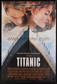 7x655 TITANIC 1sh '97 Leonardo DiCaprio, Kate Winslet, directed by James Cameron!