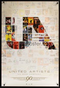 7x683 UNITED ARTISTS: CELEBRATING 90 YEARS OF FILM 1sh '07 great images of United Artists posters!