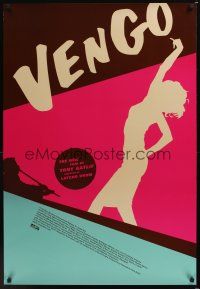 7x690 VENGO arthouse 1sh '00 directed by Tony Gatlif, great silhouette art of sexy flamenco dancer!