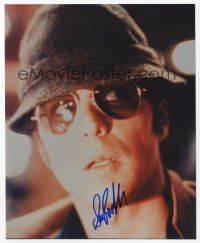 7y080 SAM ROCKWELL signed color 8x10 REPRO still '00s great close up wearing hat & sunglasses!