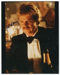 7y087 WILLIAM H. MACY signed color 8x10 REPRO still '02 great close portrait wearing tuxedo!