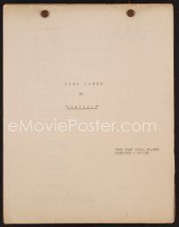 7y094 CONFLICT continuity & dialogue script '36 screenplay by Charles Logue and Walter Weems!