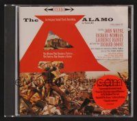 7y188 ALAMO soundtrack CD '95 John Wayne, original music score by Dimitri Tiomkin!