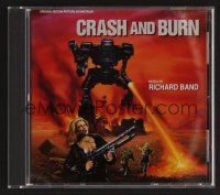 7y199 CRASH & BURN soundtrack CD '92 original score by Richard Band, brother of Charles Band!