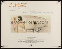 7z209 3 WOMEN 1/2sh '77 directed by Robert Altman, Shelley Duvall, Sissy Spacek, Janice Rule!