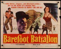 7z250 BAREFOOT BATTALION 1/2sh '56 Greek thieves, beggars, and urchins remain the heroes!