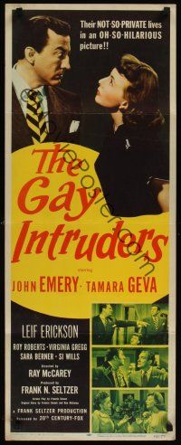 8a248 GAY INTRUDERS insert '48 their not-so-private lives in an oh-so-hilarious picture!