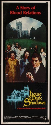 8a311 HOUSE OF DARK SHADOWS insert '70 how vampires do it, a bizarre act of unnatural lust!