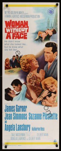 8a421 MISTER BUDDWING int'l insert '66 amnesiac James Garner, Woman Without a Face!