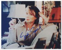 8b101 SISSY SPACEK signed color 8x10 REPRO still '02 close portrait of the actress smoking!
