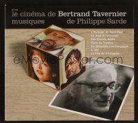 8b269 BERTRAND TAVERNIER French compilation CD '02 original scores by Philippe Sarde!