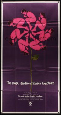 8c037 MAGIC GARDEN OF STANLEY SWEETHEART revised 3sh '70 nude Don Johnsons are petals of a flower!