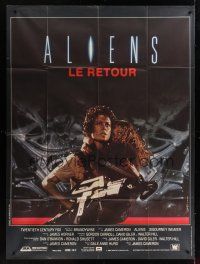 8c114 ALIENS French 1p '86 James Cameron, there are some places in the universe you don't go alone!