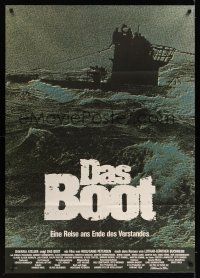 8c078 DAS BOOT German 33x47 '81 The Boat, Wolfgang Petersen German World War II submarine classic!