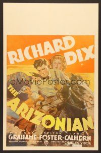 8c360 ARIZONIAN WC '35 Charles Vidor, Richard Dix, law and order on the raw frontier!