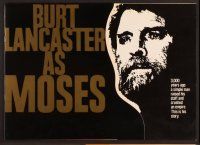 8c059 MOSES program '74 religious, great images of Burt Lancaster!