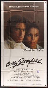 8d352 BOBBY DEERFIELD int'l 3sh '77 F1 race car driver Al Pacino, directed by Sydney Pollack!