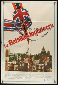 8d174 BATTLE OF BRITAIN Argentinean '69 all-star cast in historical World War II battle!