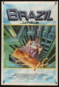 8d186 BRAZIL Argentinean '85 Terry Gilliam, cool sci-fi fantasy art by Lagarrigue!