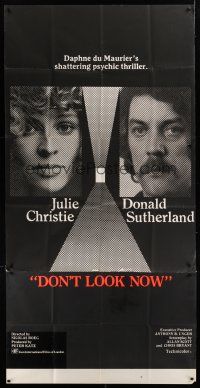 8d049 DON'T LOOK NOW English 3sh '73 Julie Christie, Donald Sutherland, directed by Nicolas Roeg!