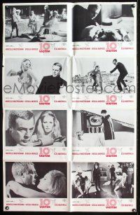 8d030 10th VICTIM uncut LCs '65 great images with Marcello Mastroianni & sexy Ursula Andress!
