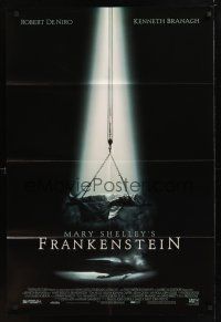 8e556 MARY SHELLEY'S FRANKENSTEIN 1sh '94 Kenneth Branagh directed, Robert De Niro as the monster!