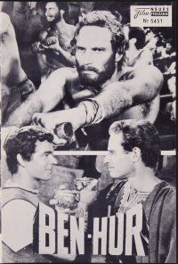 8g438 BEN-HUR Austrian program R76 Charlton Heston, William Wyler classic, different images!