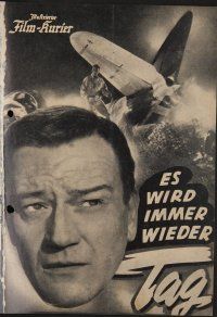 8g477 HIGH & THE MIGHTY Austrian program '54 William Wellman, John Wayne, Claire Trevor, different