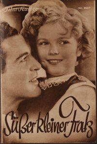 8g103 POOR LITTLE RICH GIRL Austrian program '36 Shirley Temple, Alice Faye, Jack Haley, different